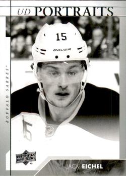 #P-9 Jack Eichel - Buffalo Sabres - 2017-18 Upper Deck - UD Portraits Hockey