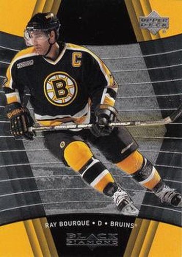 #9 Ray Bourque - Boston Bruins - 1999-00 Upper Deck Black Diamond Hockey