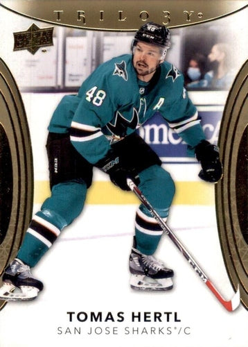 #9 Tomas Hertl - San Jose Sharks - 2022-23 Upper Deck Trilogy Hockey