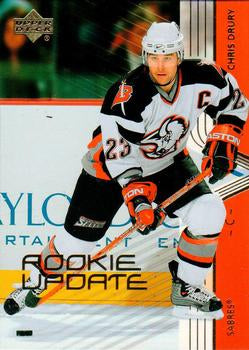 #9 Chris Drury - Buffalo Sabres - 2003-04 Upper Deck Rookie Update Hockey