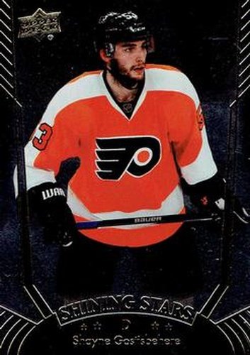 #SS-9 Shayne Gostisbehere - Philadelphia Flyers - 2016-17 Upper Deck - Shining Stars Hockey