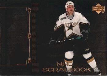 #SB-9 Brett Hull - Dallas Stars - 1999-00 Upper Deck - NHL Scrapbook Hockey