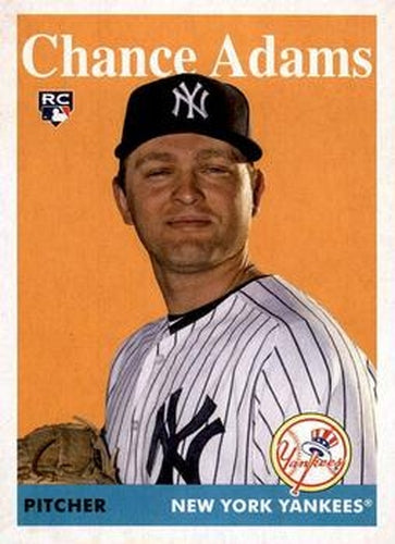 #9 Chance Adams - New York Yankees - 2019 Topps Archives Baseball