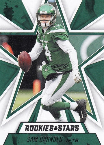 #9 Sam Darnold - New York Jets - 2020 Panini Rookies & Stars Football