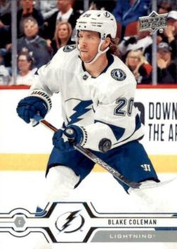 #509 Blake Coleman - Tampa Bay Lightning - 2019-20 Upper Deck Hockey