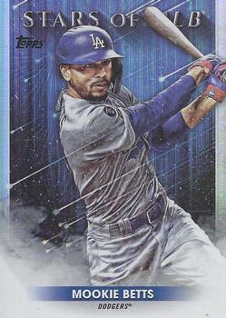 #SMLB-9 Mookie Betts - Los Angeles Dodgers - 2022 Topps - Stars of MLB Baseball