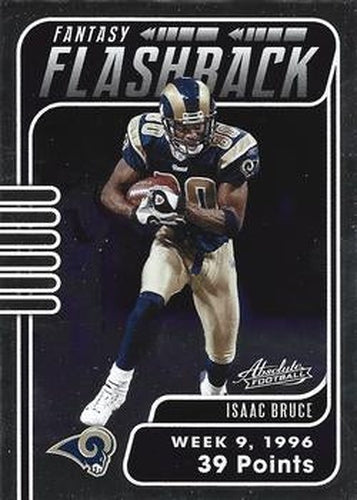 #FF-IB Isaac Bruce - St. Louis Rams - 2020 Panini Absolute - Fantasy Flashback Football