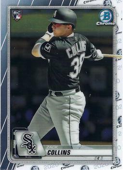 #9 Zack Collins - Chicago White Sox - 2020 Bowman Chrome Baseball