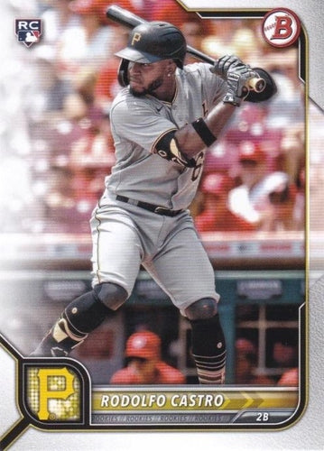 #9 Rodolfo Castro - Pittsburgh Pirates - 2022 Bowman Baseball