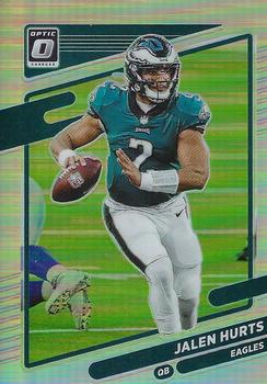 #9 Jalen Hurts - Philadelphia Eagles - 2021 Donruss Optic - Holo Football