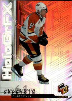 #9 Oleg Saprykin - Calgary Flames - 1999-00 Upper Deck HoloGrFX Hockey