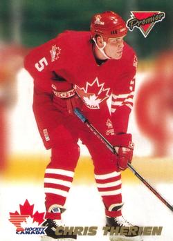 #9 Chris Therien - Canada - 1993-94 O-Pee-Chee Premier - Team Canada Hockey