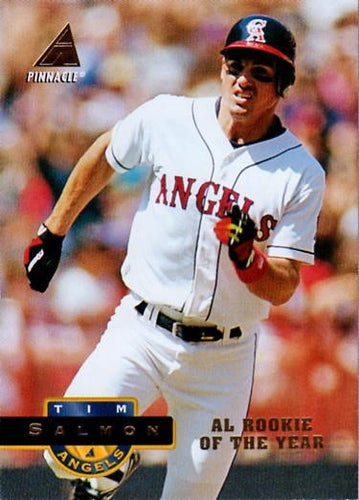 #9 Tim Salmon - California Angels - 1994 Pinnacle Baseball