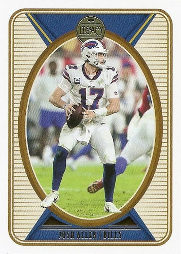 #9 Josh Allen - Buffalo Bills - 2022 Panini Legacy Football