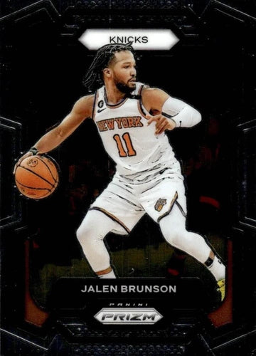 #9 Jalen Brunson - New York Knicks - 2023-24 Panini Prizm Basketball