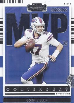 #MVP-JAL Josh Allen - Buffalo Bills - 2021 Panini Contenders - MVP Contenders Football