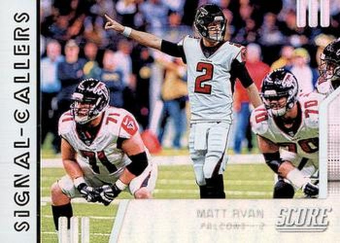 #SC-9 Matt Ryan - Atlanta Falcons - 2019 Score - Signal-Callers Football