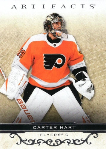 #9 Carter Hart - Philadelphia Flyers - 2021-22 Upper Deck Artifacts Hockey