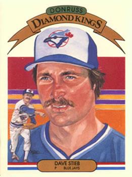 #9 Dave Stieb - Toronto Blue Jays - 1983 Donruss Baseball