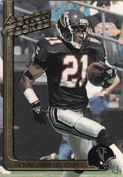 #9 Deion Sanders - Atlanta Falcons - 1991 Action Packed Football
