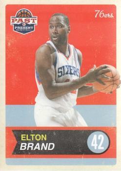 #9 Elton Brand - Philadelphia 76ers - 2011-12 Panini Past & Present Basketball