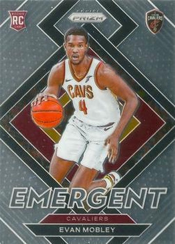 #9 Evan Mobley - Cleveland Cavaliers - 2021-22 Panini Prizm - Emergent Basketball