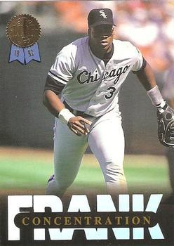 #9 Frank Thomas - Chicago White Sox - 1993 Leaf - Frank Thomas Baseball