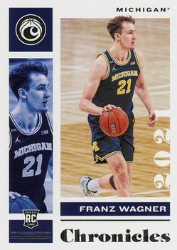 #9 Franz Wagner - Michigan Wolverines - 2021 Panini Chronicles Draft Picks Basketball