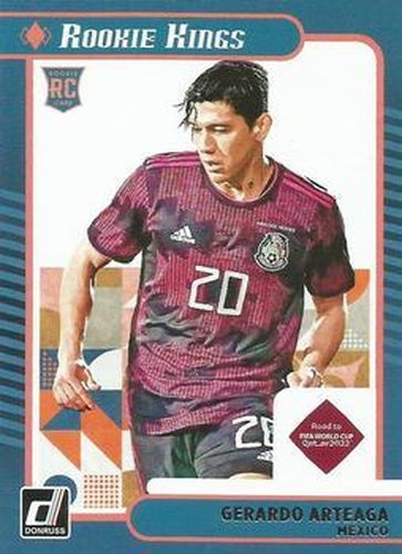 #9 Gerardo Arteaga - Mexico - 2021-22 Donruss Road to FIFA World Cup Qatar 2022 - Rookie Kings Soccer