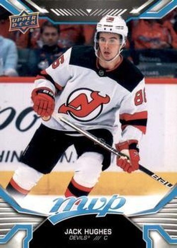 #9 Jack Hughes - New Jersey Devils - 2022-23 Upper Deck MVP Hockey