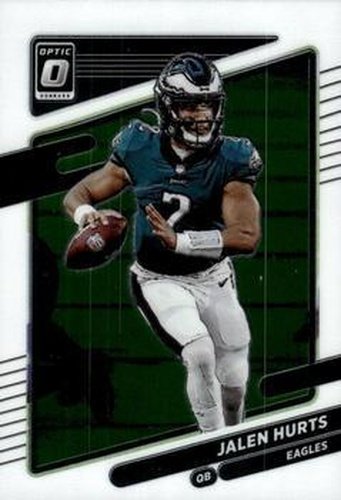 #9 Jalen Hurts - Philadelphia Eagles - 2021 Donruss Optic Football