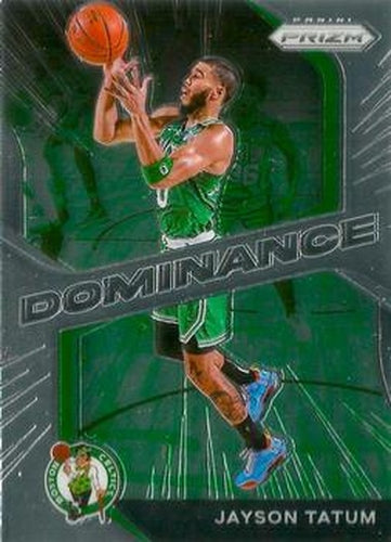 #9 Jayson Tatum - Boston Celtics - 2020-21 Panini Prizm - Dominance Basketball