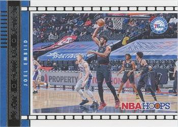 #9 Joel Embiid - Philadelphia 76ers - 2021-22 Hoops - Lights Camera Action Basketball