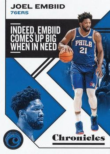 #9 Joel Embiid - Philadelphia 76ers - 2019-20 Panini Chronicles Basketball