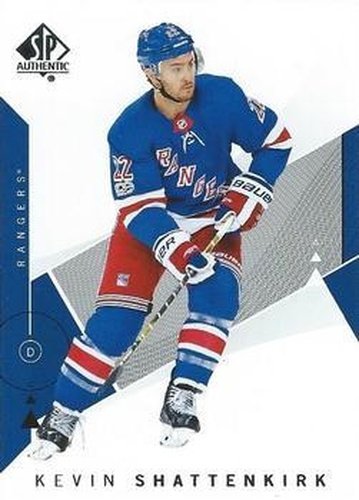 #9 Kevin Shattenkirk - New York Rangers - 2018-19 SP Authentic Hockey