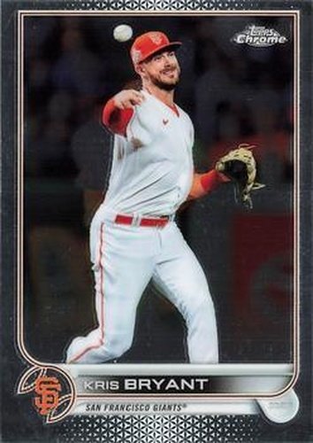 #9 Kris Bryant - San Francisco Giants - 2022 Topps Chrome Baseball