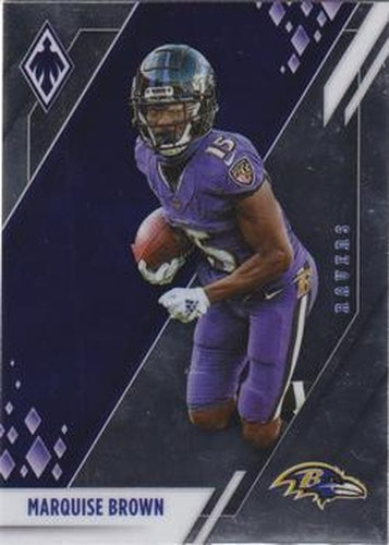 #9 Marquise Brown - Baltimore Ravens - 2021 Panini Phoenix Football