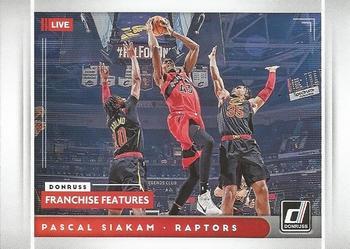 #9 Pascal Siakam - Toronto Raptors - 2021-22 Donruss - Franchise Features Basketball
