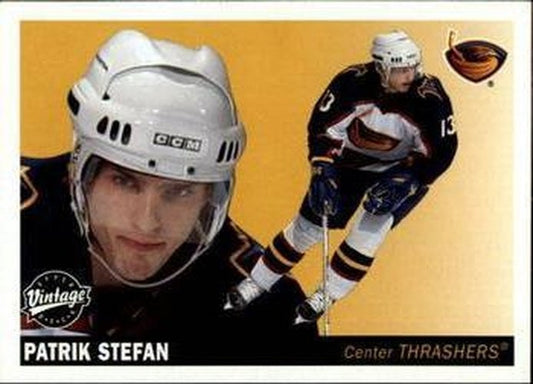 #9 Patrik Stefan - Atlanta Thrashers - 2002-03 Upper Deck Vintage Hockey