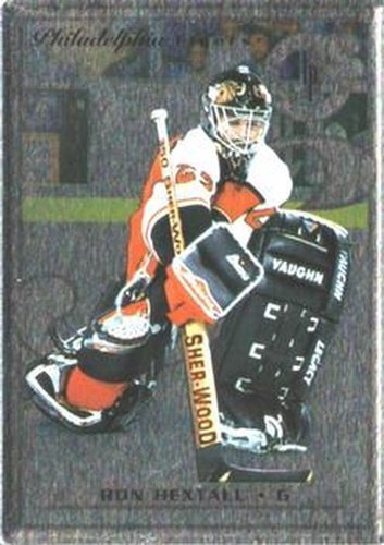 #9 Ron Hextall - Philadelphia Flyers - 1996-97 Leaf Preferred - Steel Hockey