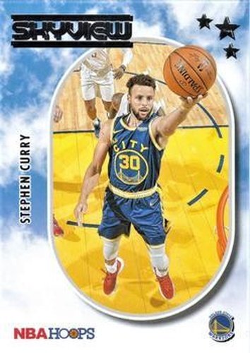 #9 Stephen Curry - Golden State Warriors - 2021-22 Hoops - Skyview Basketball
