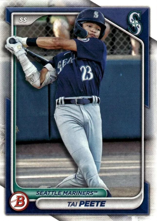 #BP-9 Tai Peete - Seattle Mariners - 2024 Bowman - Prospects Baseball