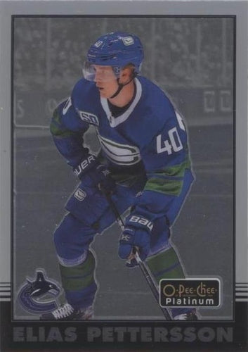 #R-9 Elias Pettersson - Vancouver Canucks - 2020-21 O-Pee-Chee Platinum - Retro Hockey