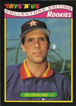 #9 Jim Deshaies - Houston Astros - 1987 Topps Toys "R" Us Rookies Baseball