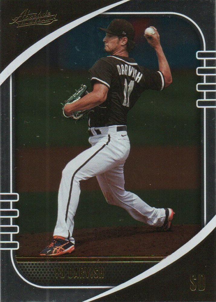 #9 Yu Darvish - San Diego Padres - 2021 Panini Absolute Baseball