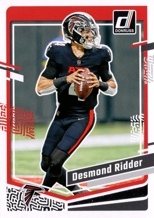 #9 Desmond Ridder - Atlanta Falcons - 2023 Donruss Football
