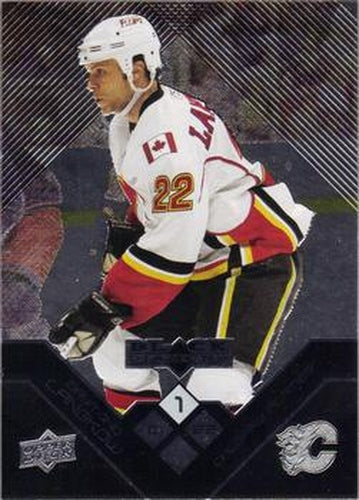 #9 Daymond Langkow - Calgary Flames - 2008-09 Upper Deck Black Diamond Hockey