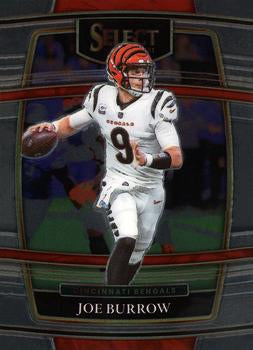 #9 Joe Burrow - Cincinnati Bengals - 2021 Panini Select Football