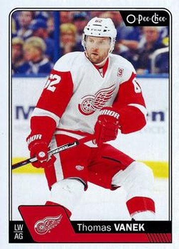 #669 Thomas Vanek - Detroit Red Wings - 2016-17 O-Pee-Chee Update Hockey