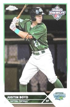 #PDC-9 Justin Boyd - Daytona Tortugas - 2023 Topps Pro Debut - Chrome Baseball